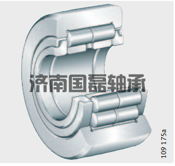 INA具有冠状修形外表面的支承型滚轮