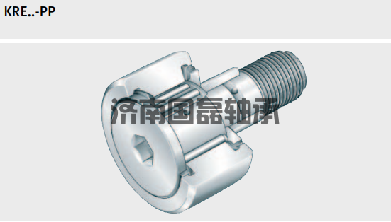 INA带保持架或满装圆柱滚子组件的螺栓滚轮
